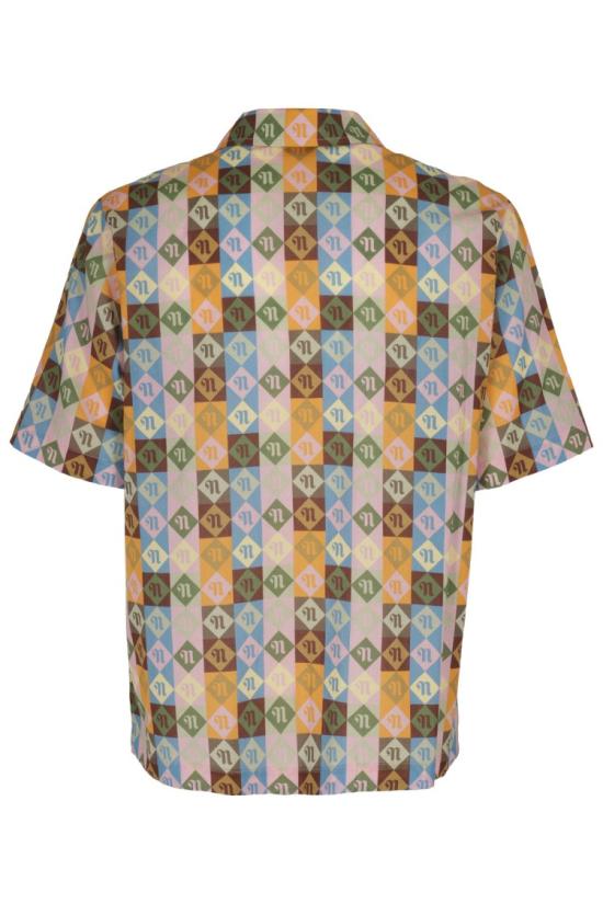  나누슈카 반팔 셔츠 NU23BCSH00216 092 Multicolor - NANUSHKA