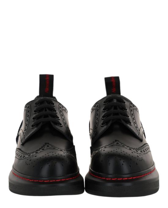  알렉산더 맥퀸 플랫 슈즈 586400 WHX51 1000 00438 35 Black - ALEXANDER MCQUEEN