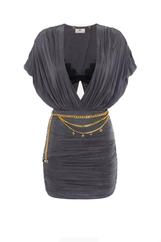 25SS 엘리자베타프랜치 숏 원피스 AB76551E2DC3 Grey