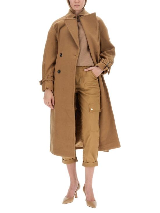  마이클 코어스 크롭 팬츠 MF330GY3X6 211DARKCAMEL Neutrals - MICHAEL KORS