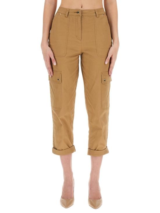  마이클 코어스 크롭 팬츠 MF330GY3X6 211DARKCAMEL Neutrals