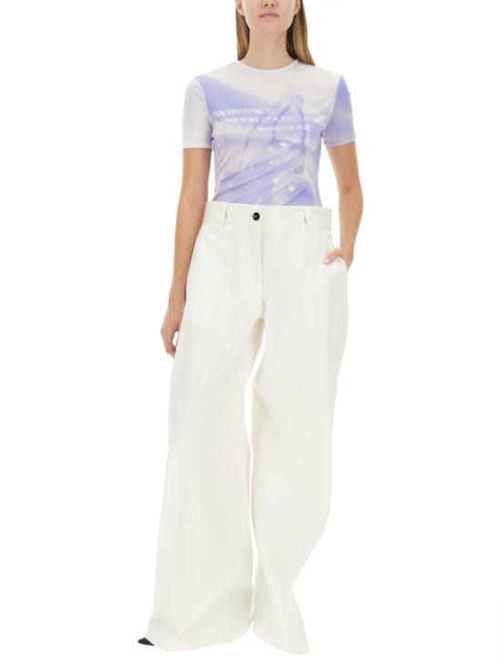  질샌더 반팔 티셔츠 J03GC0105 J20113591 Blue - JIL SANDER