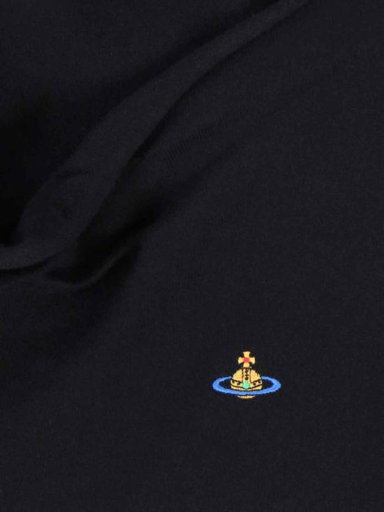 25FW 비비안웨스트우드 스웨터 1803006F Y001VN401 Black - VIVIENNE WESTWOOD