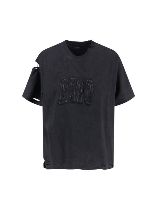 25FW 발렌시아가 반팔 티셔츠 826344 TSVP41041 Black