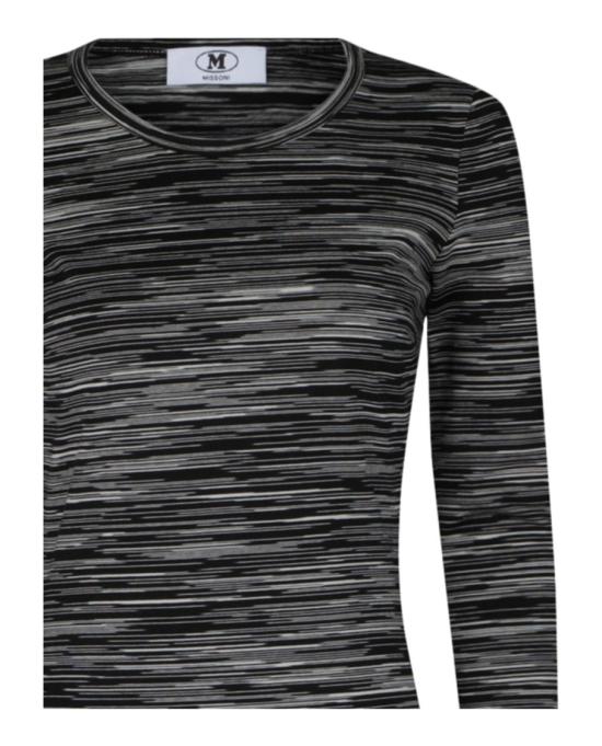  엠 미쏘니 미디 원피스 S23UG1M BJ00NI F9001 00008 L Black - M MISSONI