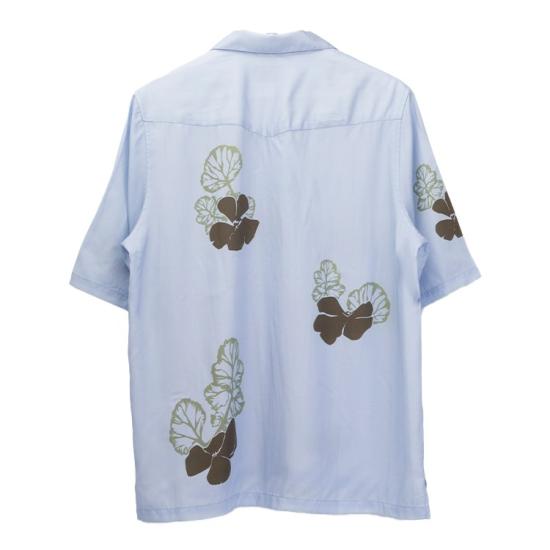 25SS 오피신 제네랄 반팔 셔츠 S25MSHI009 DREAMBLUE OLIVE Blue - OFFICINE GENERALE