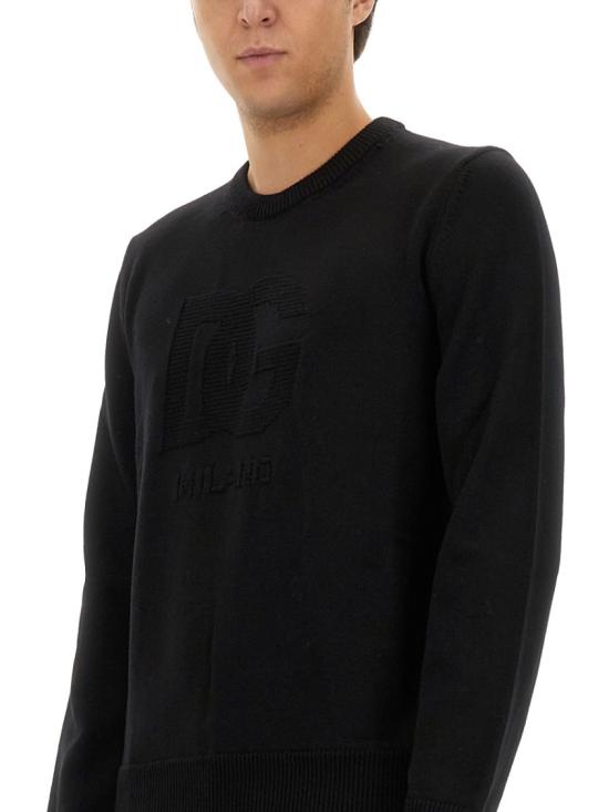  돌체앤가바나 스웨터 GXX01T JCVYON0000 Black - DOLCE & GABBANA