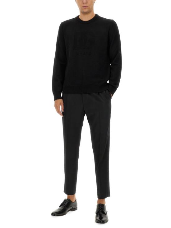  돌체앤가바나 스웨터 GXX01T JCVYON0000 Black - DOLCE & GABBANA