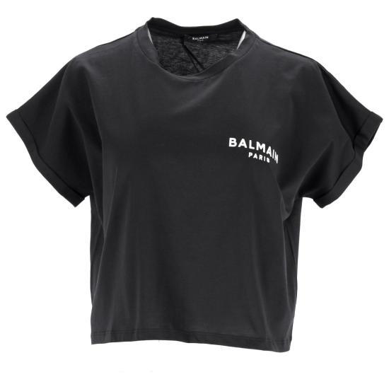  발망 반팔 티셔츠 AF1EE005BB01EAB Black