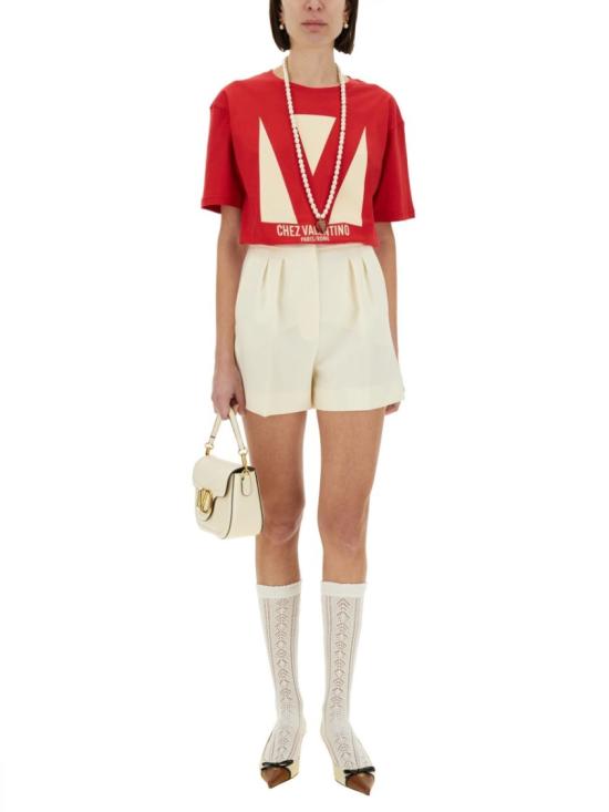  발렌티노 가라바니 반팔 티셔츠 6B3MG24H95W R9B Red - VALENTINO GARAVANI