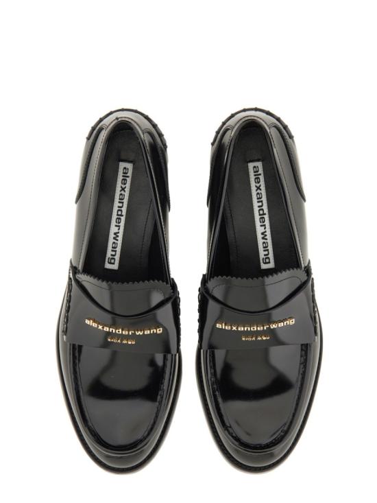 25FW 알렉산더 왕 로퍼 30321F011 001 Black - ALEXANDER WANG