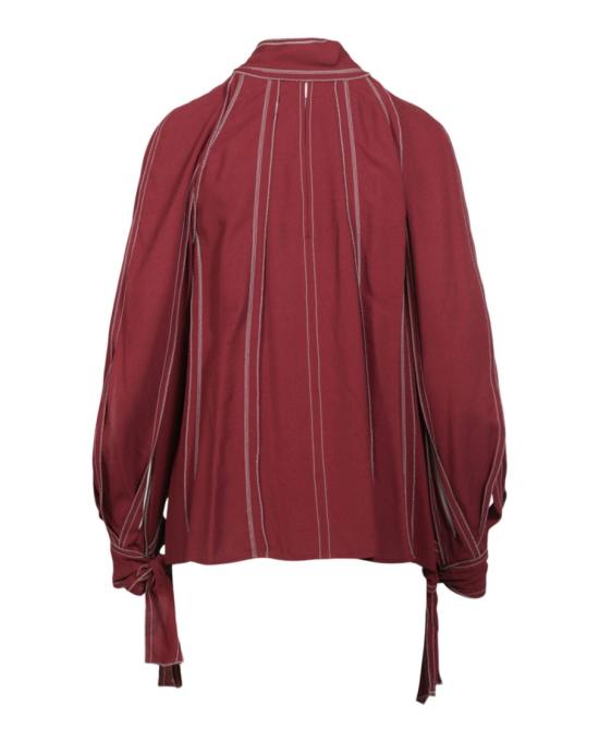  스텔라 맥카트니 블라우스 602223 SNA60 6210 20026 42 Burgundy - STELLA MCCARTNEY
