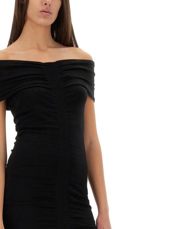 25SS 알렉산더 왕 미디 원피스 1KC1256030 001 Black - ALEXANDER WANG