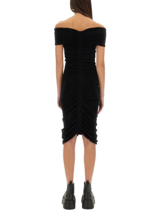 25SS 알렉산더 왕 미디 원피스 1KC1256030 001 Black - ALEXANDER WANG