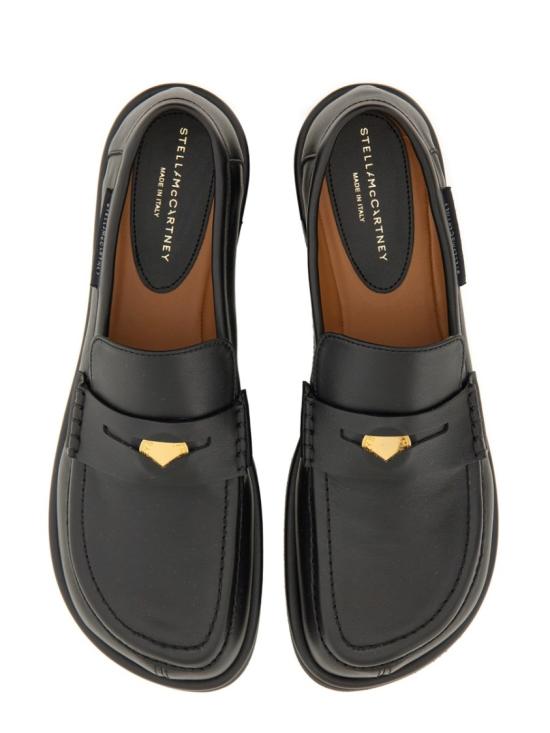 25FW 스텔라 맥카트니 로퍼 810569 APADE01000 Black - STELLA MCCARTNEY