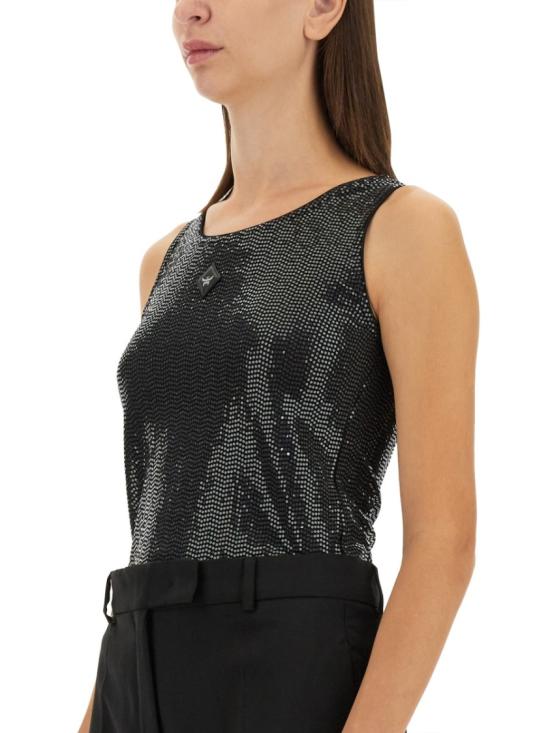  엠시엠 민소매 티셔츠 MFTEAMM05 BK Black - MCM