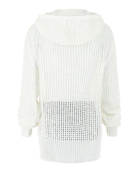  살바토레 페라가모 후드 티셔츠 122117 764560 10002 L White - SALVATORE FERRAGAMO