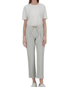 25SS 에르노 스트레이트 팬츠 PT000089D Grey - HERNO