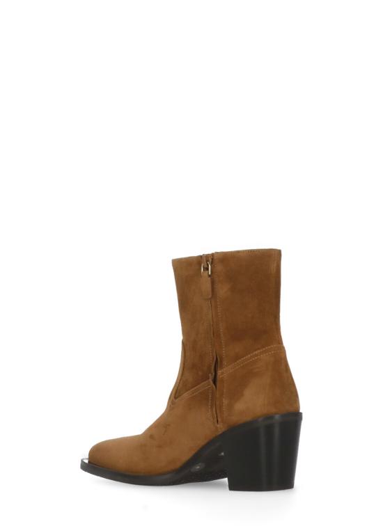 25FW 스튜어트 와이츠먼 부츠 TATE BOOT Sport Suede Stackeddoe Brown - STUART WEITZMAN