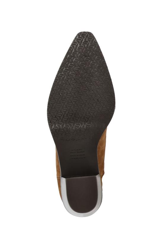 25FW 스튜어트 와이츠먼 부츠 TATE BOOT Sport Suede Stackeddoe Brown - STUART WEITZMAN