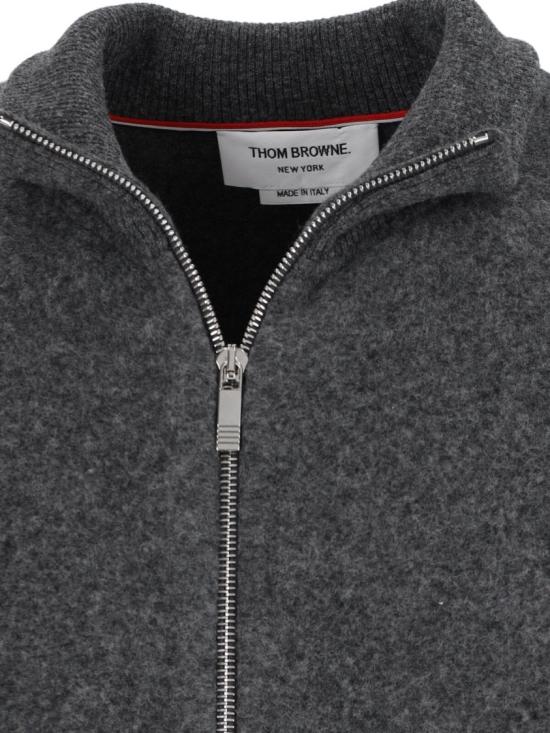 25FW 톰브라운 봄버 자켓 MJT526A J0100015 Grey - THOM BROWNE