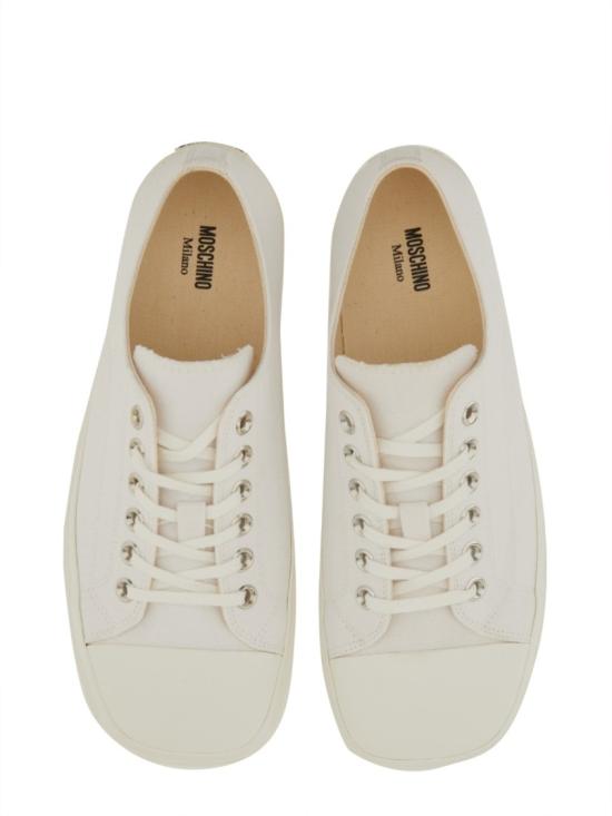  모스키노 스니커즈 MB15053G0M GR010A White - MOSCHINO