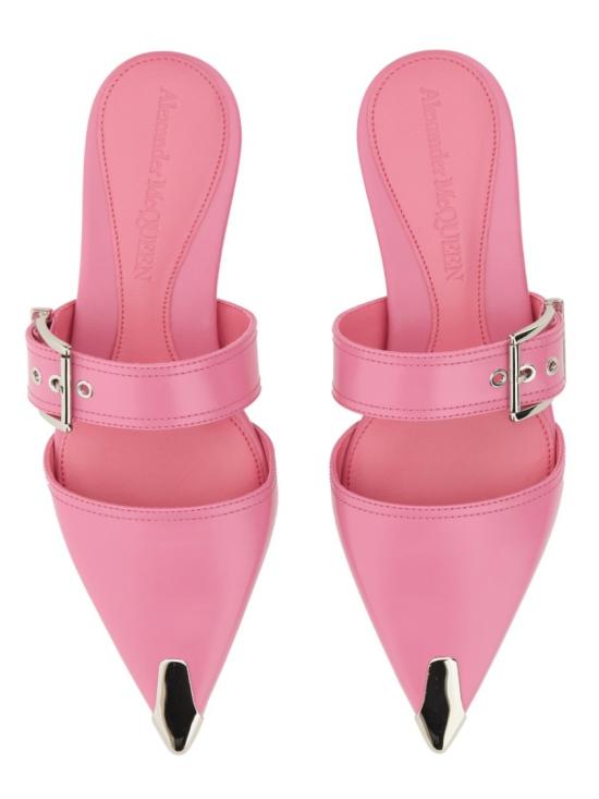  알렉산더 맥퀸 뮬/슬리퍼 733188 WHSWD5482 Pink - ALEXANDER MCQUEEN