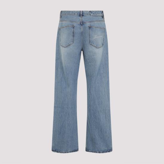 25FW 자크뮈스 데님 팬츠 PAM00028AD00038 Blue - JACQUEMUS