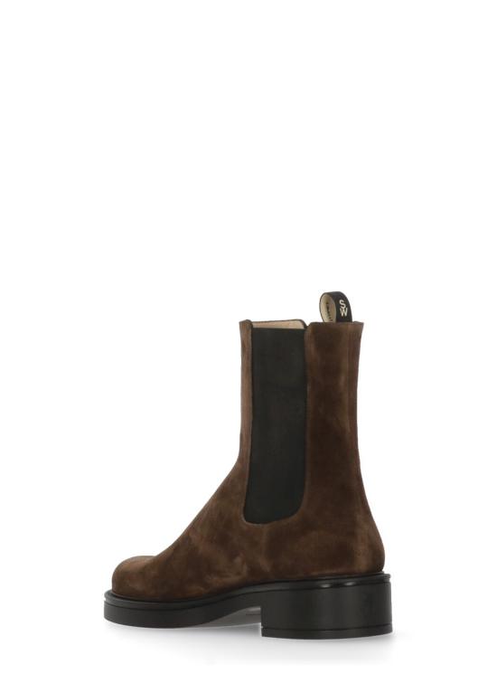 25FW 스튜어트 와이츠먼 부츠 CELIA CHELSEA BOOTIE Sport SuedeWALNUT Brown - STUART WEITZMAN