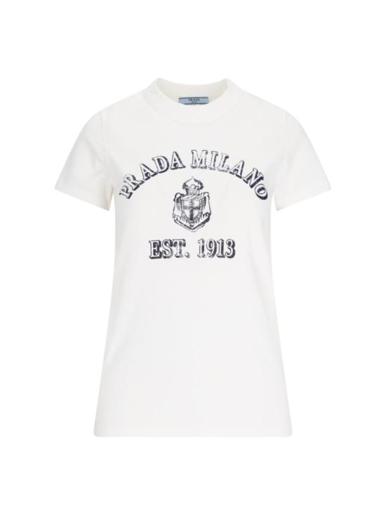  프라다 반팔 티셔츠 3557B OOO 16XQF0009 White