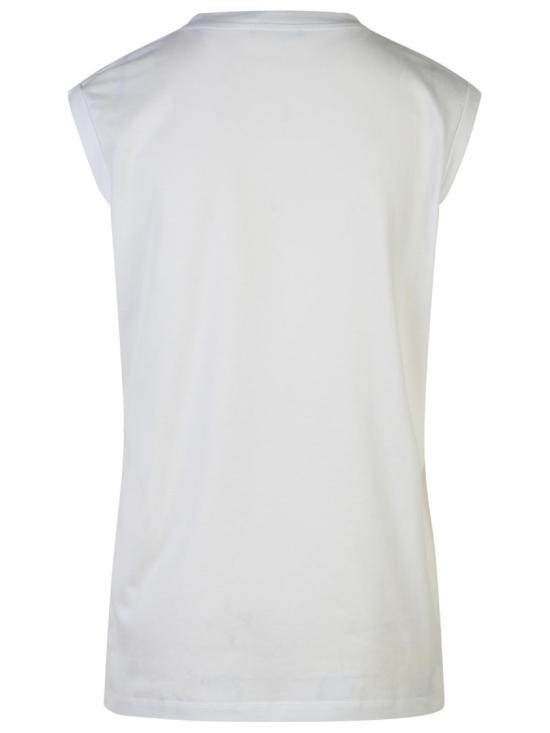  발망 탑 CF1ED001BB02 GAB White - BALMAIN