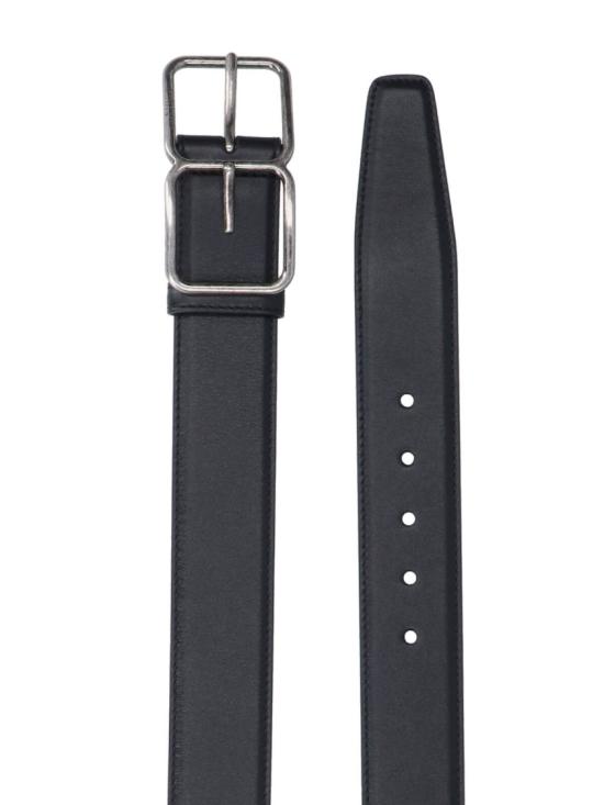  생로랑 가죽 벨트 819811 BOO0D1000 Black - SAINT LAURENT