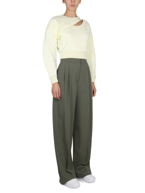  알렉산더 맥퀸 긴팔 티셔츠 729894 QLABG7025 Neutrals - ALEXANDER MCQUEEN