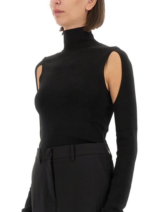  헬무트랭 긴팔 티셔츠 O06HW702 001 Black - HELMUT LANG