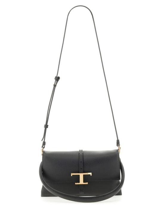 25FW 토즈 T 타임리스 플랩 백 미니 XBWTSEC0100 U1ZB999 Black - TODS