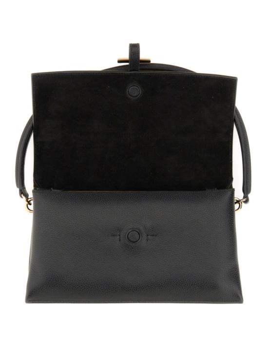 25FW 토즈 T 타임리스 플랩 백 미니 XBWTSEC0100 U1ZB999 Black - TODS