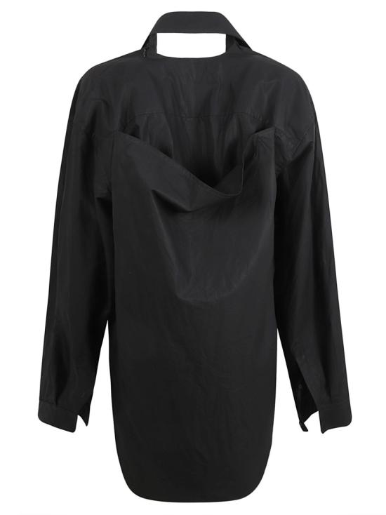  발렌시아가 숏 원피스 809049WTNM601000 Black - BALENCIAGA