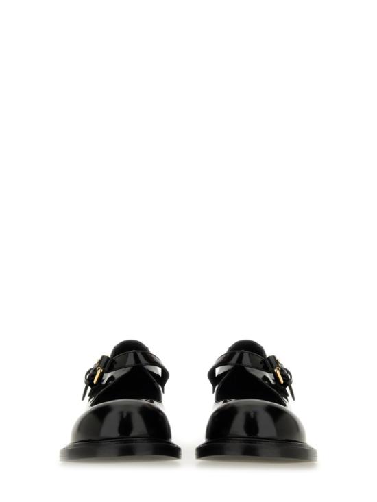  모스키노 플랫 슈즈 MA10704C1M MJ0000 Black - MOSCHINO