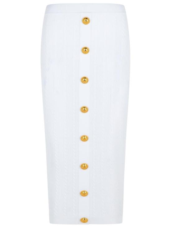 25FW 발망 스커트 FF1LD066KI50 0FA White