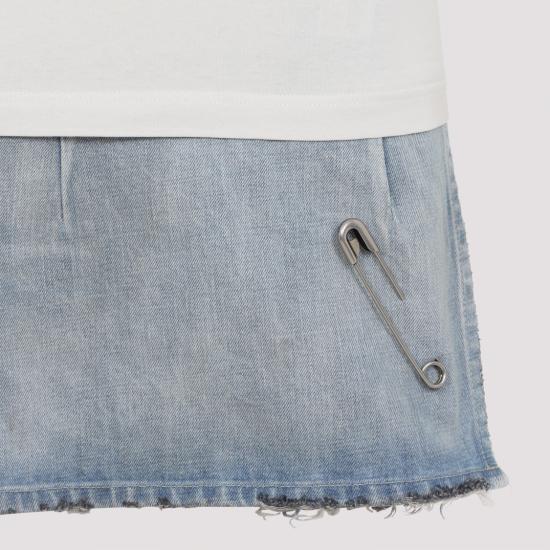 25FW 발렌시아가 반팔 티셔츠 838726 TSWB9 Blue - BALENCIAGA