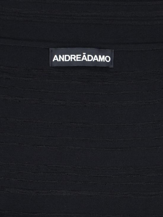  안드레아 아다모 긴팔 티셔츠 419 010004 Black - ANDREA ADAMO