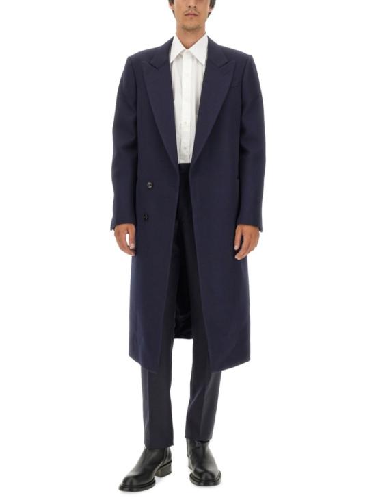  알렉산더 맥퀸 코트 749763 QVU894260 Blue - ALEXANDER MCQUEEN