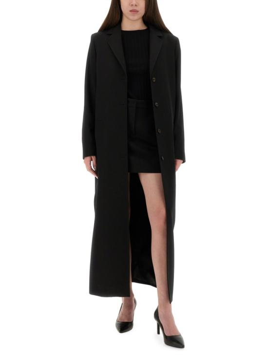 25FW 모스키노 숏 스커트 01048218 0555 Black - MOSCHINO