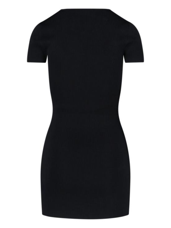 25FW 알렉산더 왕 숏 원피스 1KC3256063001 Black - ALEXANDER WANG