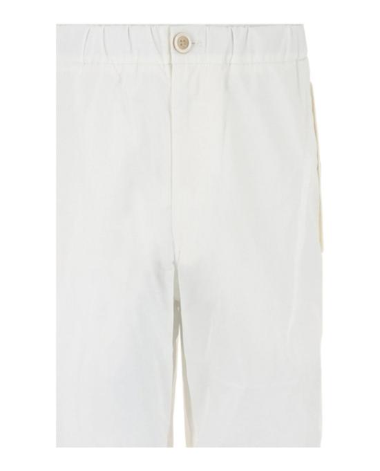  살바토레 페라가모 스트레이트 팬츠 142118 761102 10002 50 White - SALVATORE FERRAGAMO