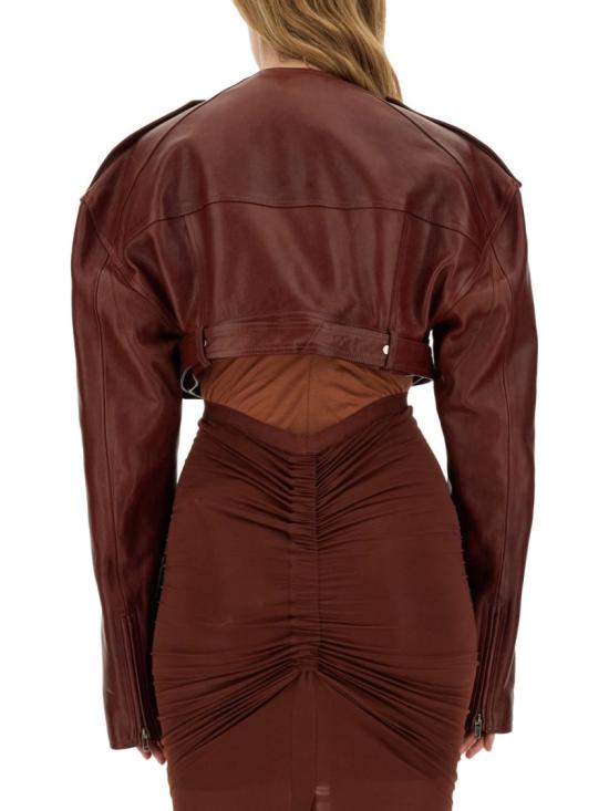  릭 오웬스 자켓 RO01D2790 LNV73 Burgundy - RICK OWENS