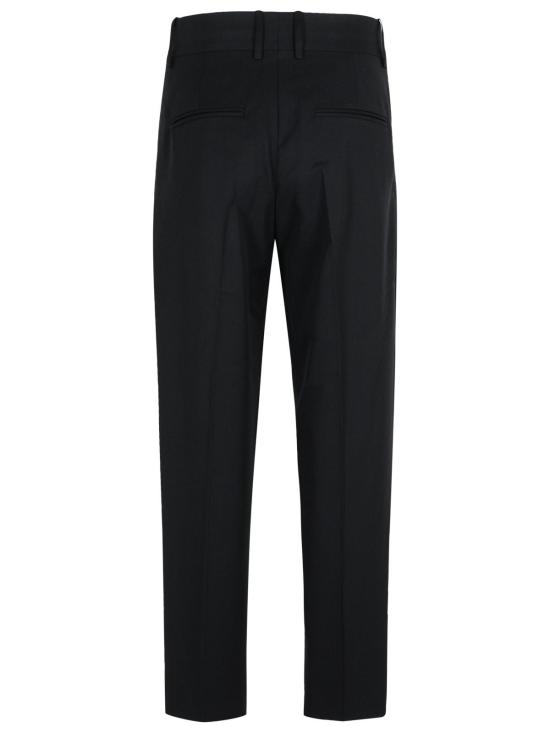 26FW 드롤드무슈 스트레이트 팬츠 PERM BP165 PL127BL Black - DROLE DE MONSIEUR