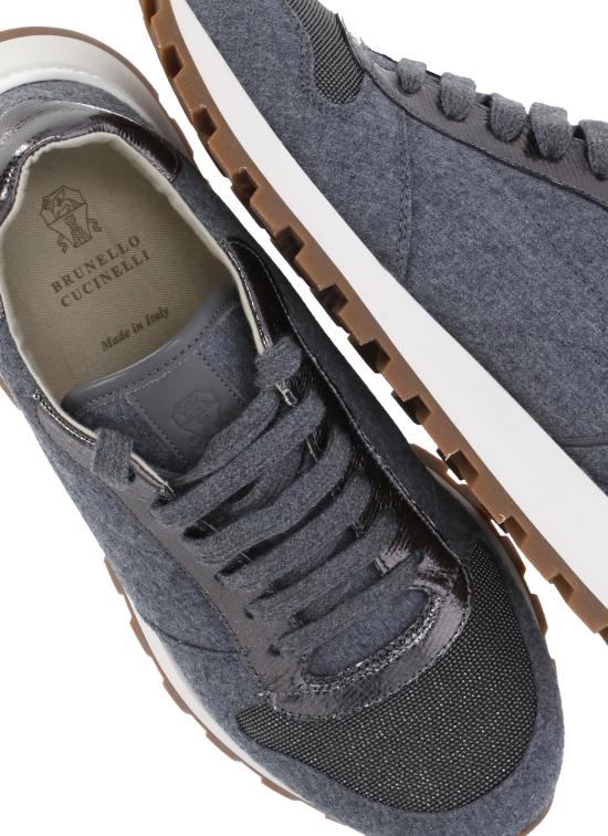 25FW 브루넬로 쿠치넬리 로퍼 MZ26G1960 C003 Grey - BRUNELLO CUCINELLI