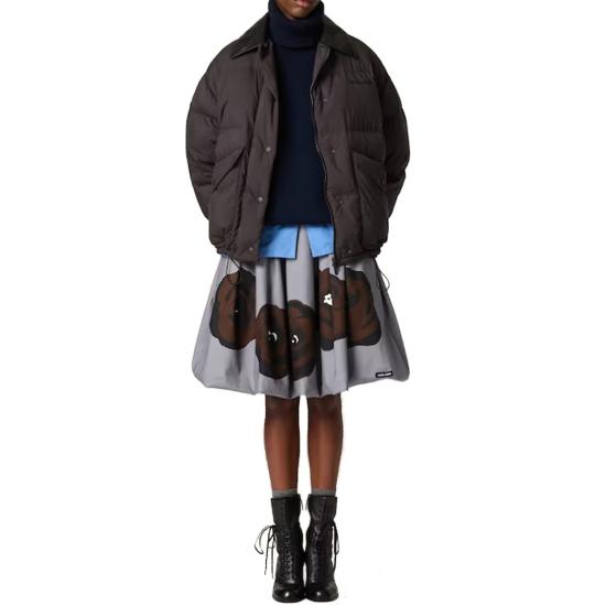 24FW 미우미우 터틀넥 MMR43515BV F00081 Blue - MIU MIU