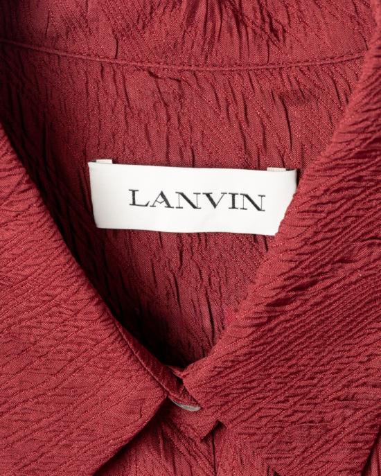 25FW 랑방 블라우스 RW TO0010 6102 E25 310 CINOBER Red - LANVIN